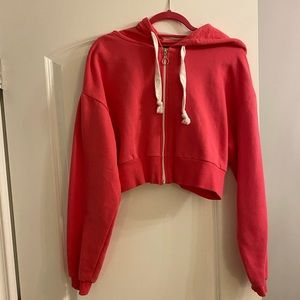 Pretty Little Thing cropped hoodie